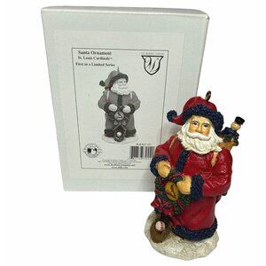 The Memory Co. St. Louis Cardinals Santa Ornament MLB 2001
